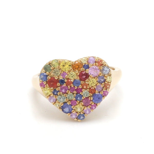 JPRG-3738/9346 Rainbow Sapphire Ring