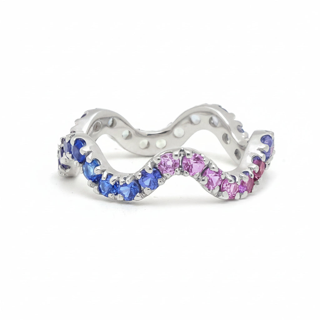 Rainbow Sapphire Ring