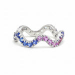 Rainbow Sapphire Ring