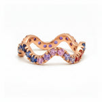 Rainbow Sapphire Ring