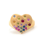 Rainbow Sapphire Ring