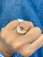 Ruby Diamond Ring