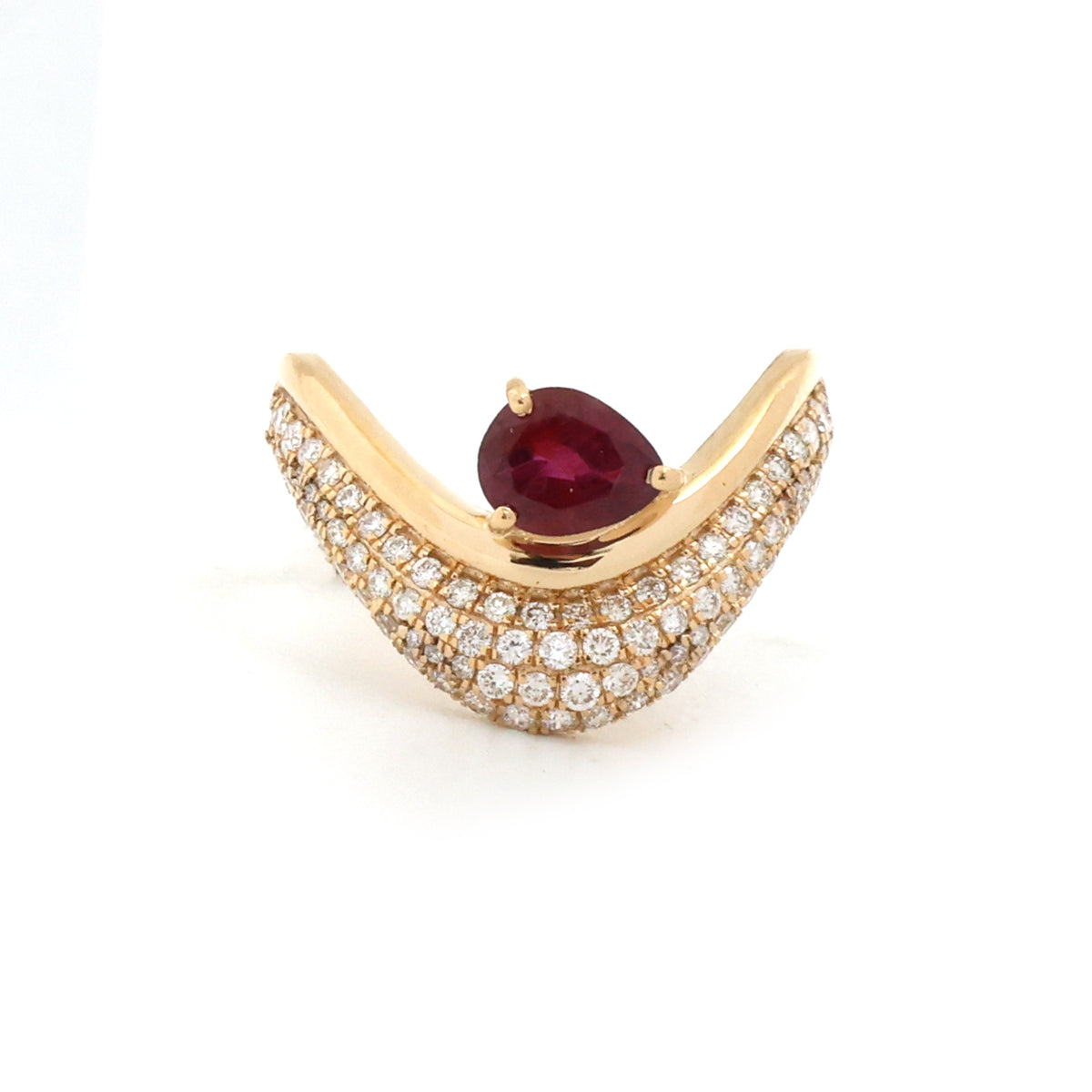 Ruby Diamond Ring