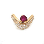 Ruby Diamond Ring