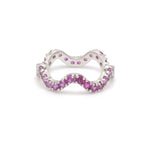 Diamond Pink Sapphire Ring