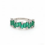 Emerald Diamond Ring