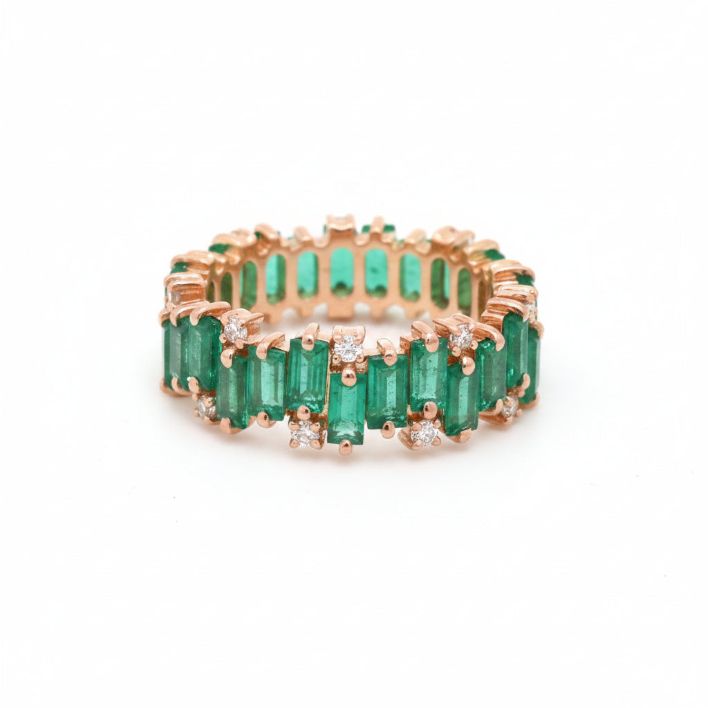 Emerald Diamond Ring