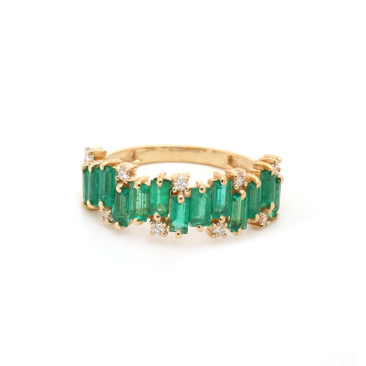 Emerald Diamond Ring