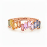 Rainbow Sapphire Ring