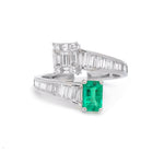 Diamond Emerald Ring