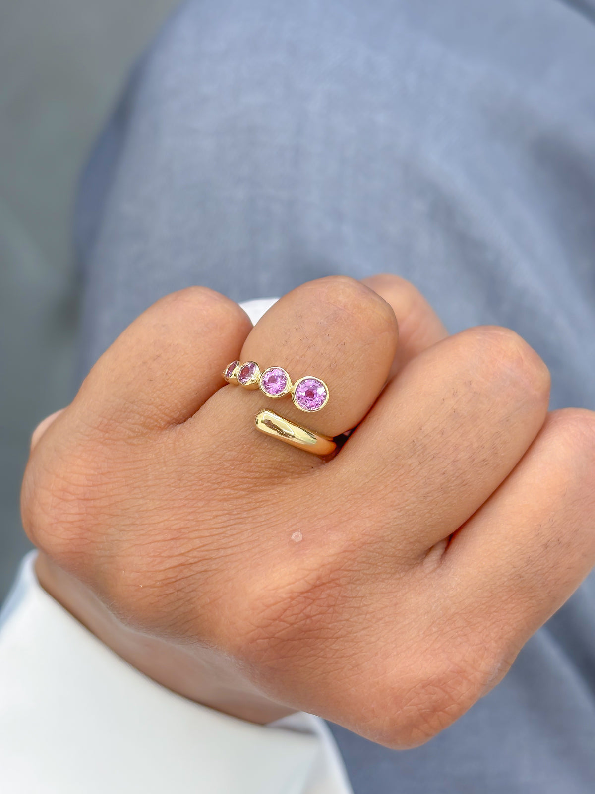 Pink Sapphire Ring