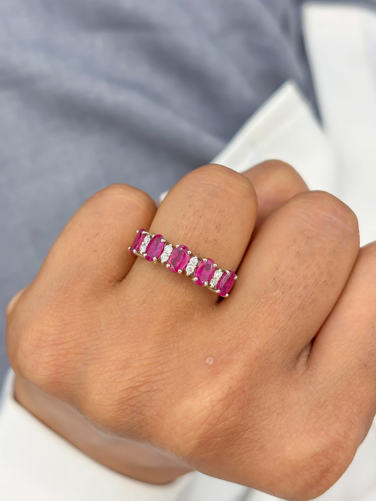 Ruby Diamond Ring