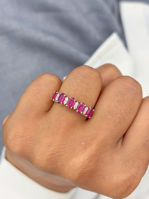 Ruby Diamond Ring