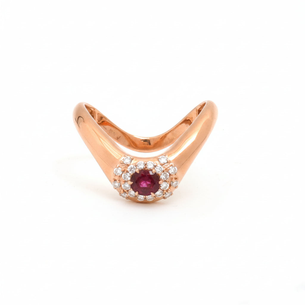 Ruby Diamond Ring