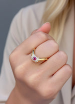 Ruby Diamond Ring