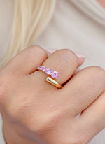Pink Sapphire Ring