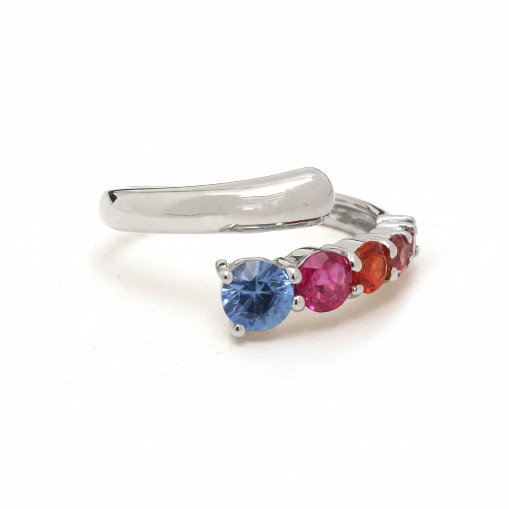 Rainbow Sapphire Ring