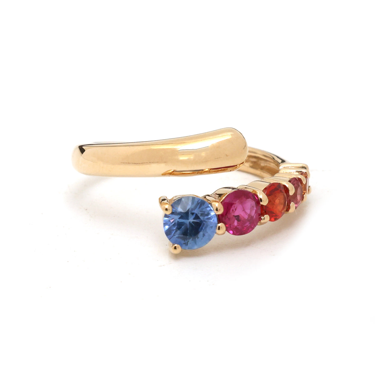 Rainbow Sapphire Ring