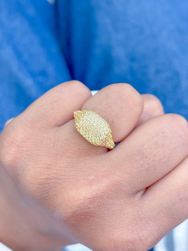 Yellow Diamond Ring