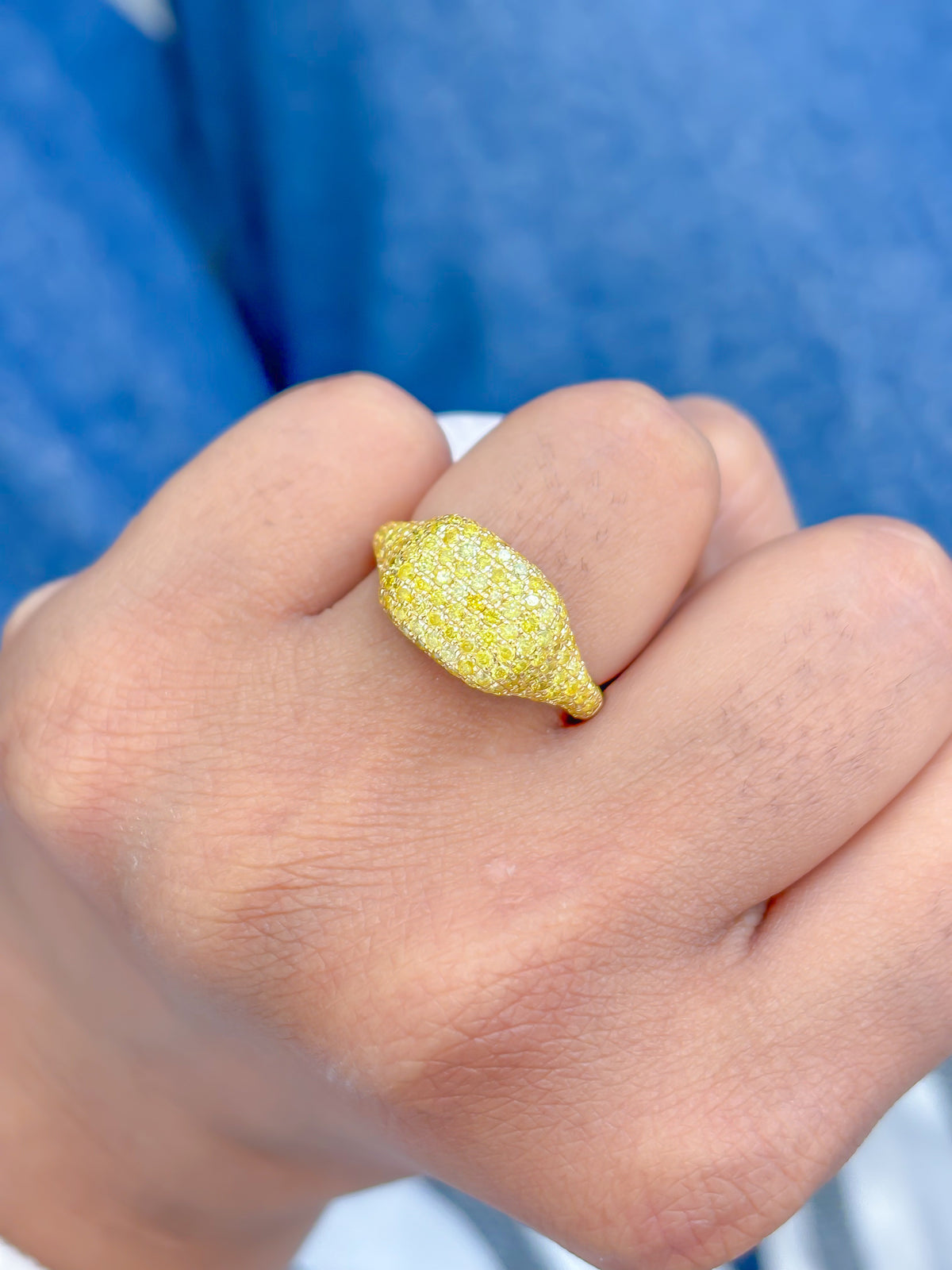 Yellow Sapphire Ring