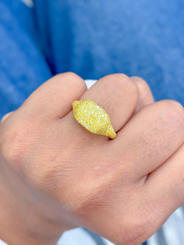 Yellow Sapphire Ring