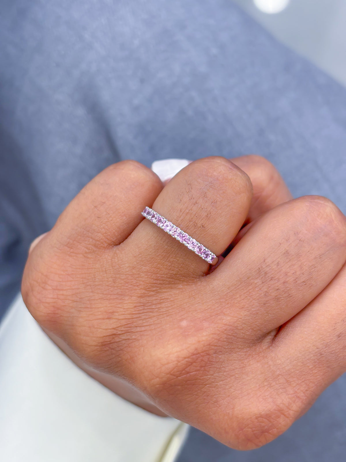 Pink Sapphire Ring