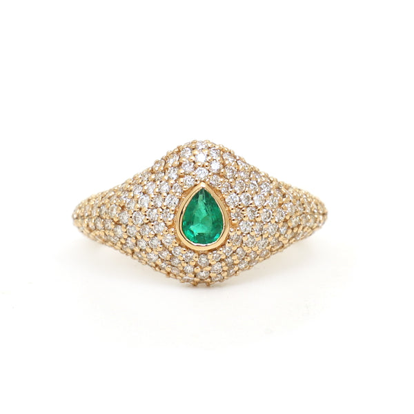 Diamond Emerald Ring