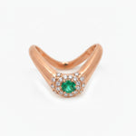 Emerald Diamond Ring