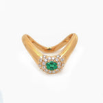 Emerald Diamond Ring