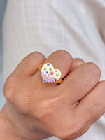 Rainbow Sapphire Ring