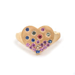 Rainbow Sapphire Ring