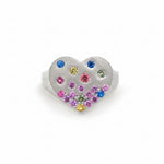 Rainbow Sapphire Ring