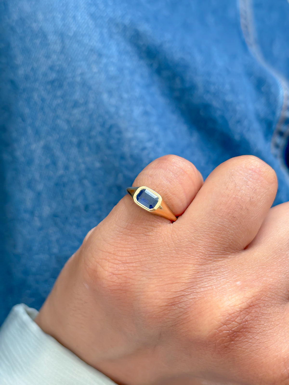 Blue Sapphire Ring