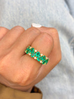 Emerald Diamond Ring