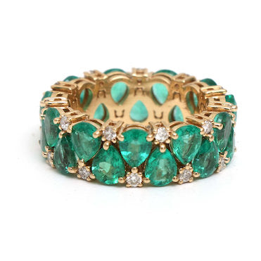 Emerald Diamond Ring