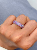 Rainbow Sapphire Ring
