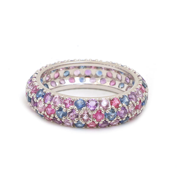 Rainbow Sapphire Ring
