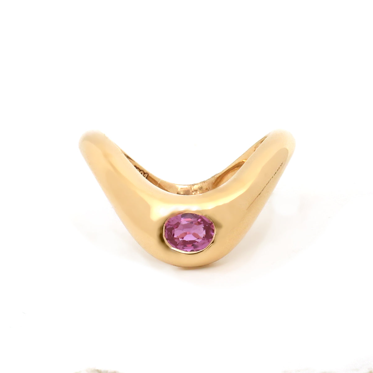 Pink Sapphire Ring
