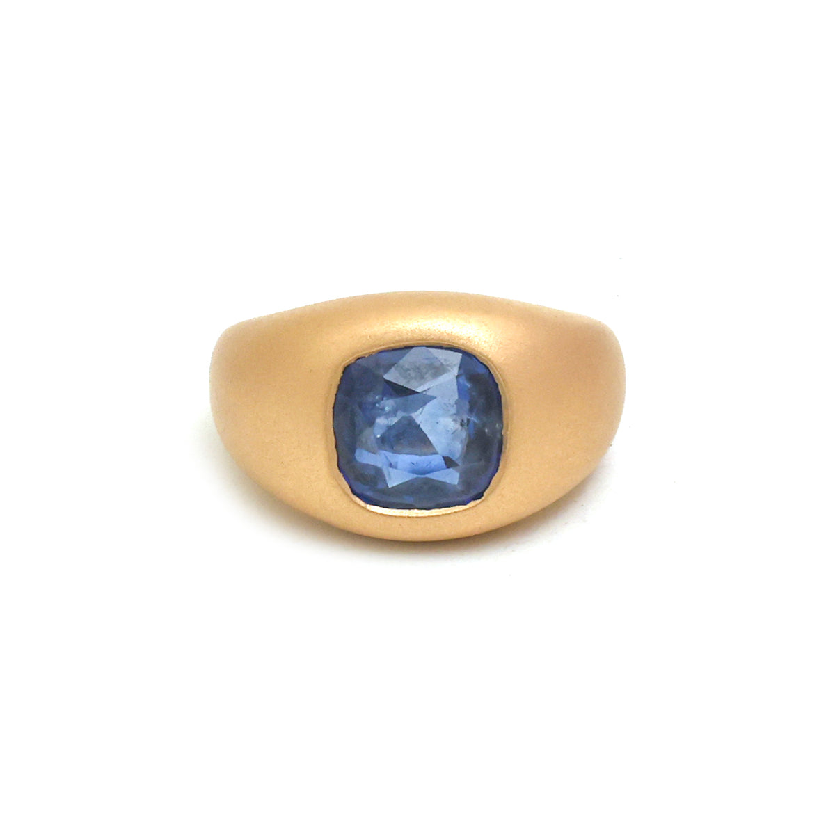 Blue Sapphire Pinky Ring