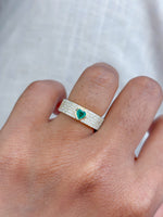 Diamond Emerald Ring