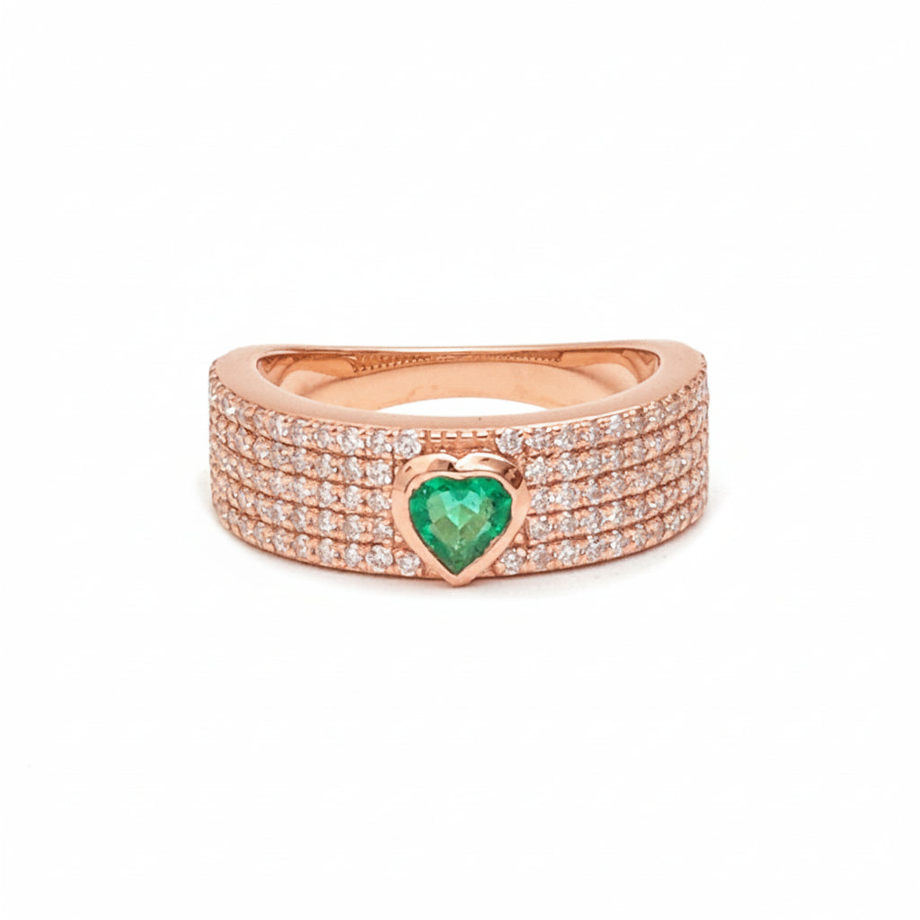 Diamond Emerald Ring