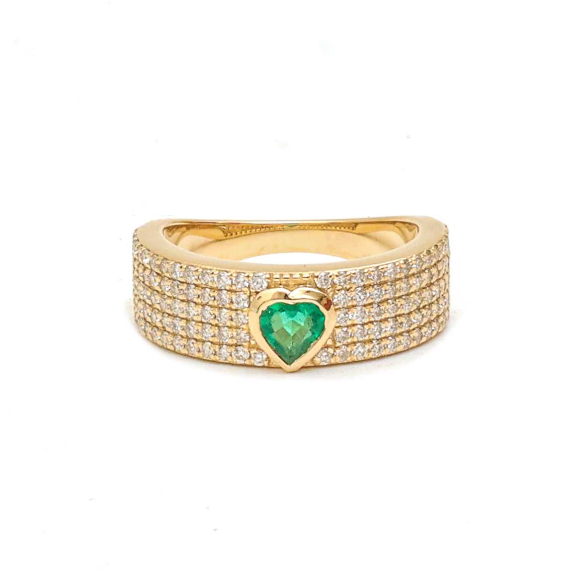 Diamond Emerald Ring