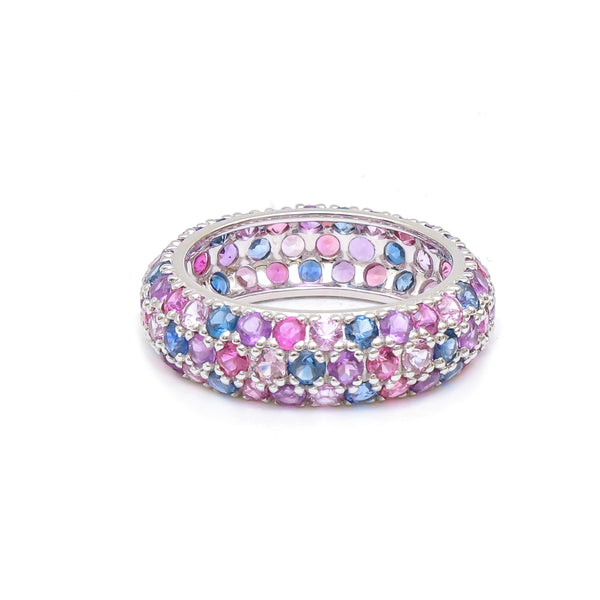 Rainbow Sapphire Ring