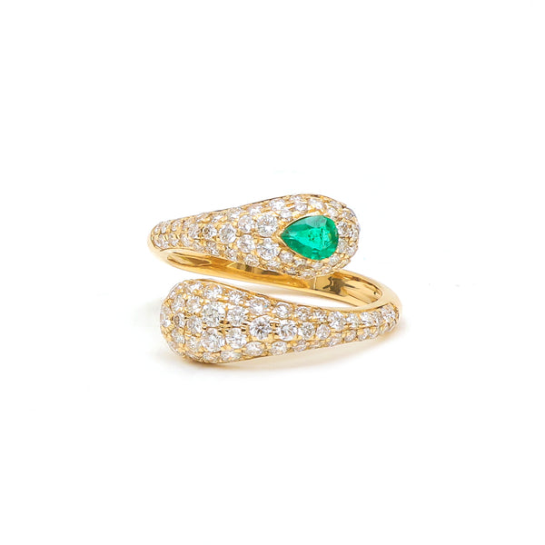 Diamond Emerald Ring