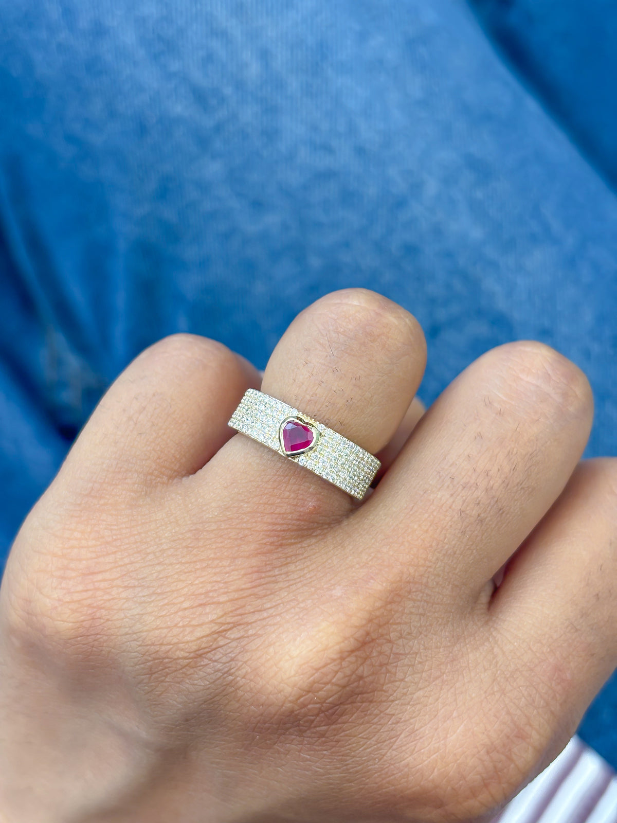 Ruby Diamond Ring