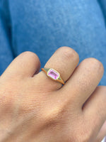 Pink Sapphire Ring