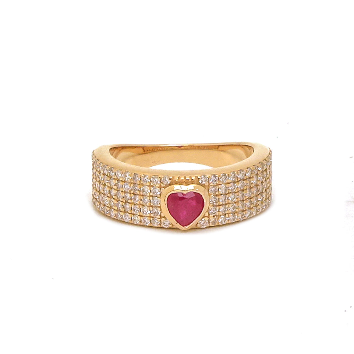 Diamond Ruby Ring