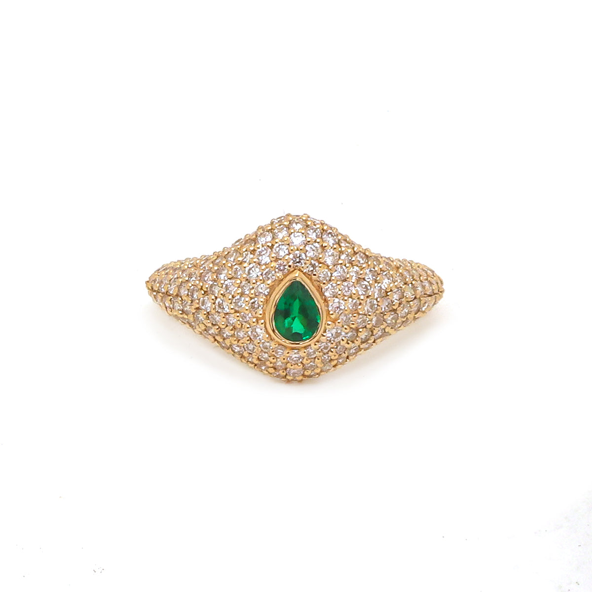 Diamond Emerald Ring