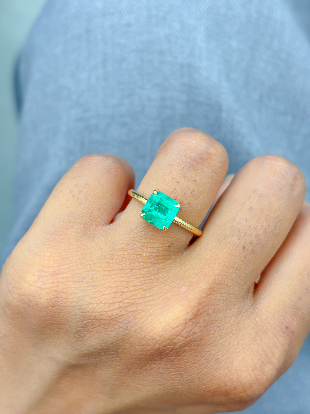 Colombian Emerald Ring