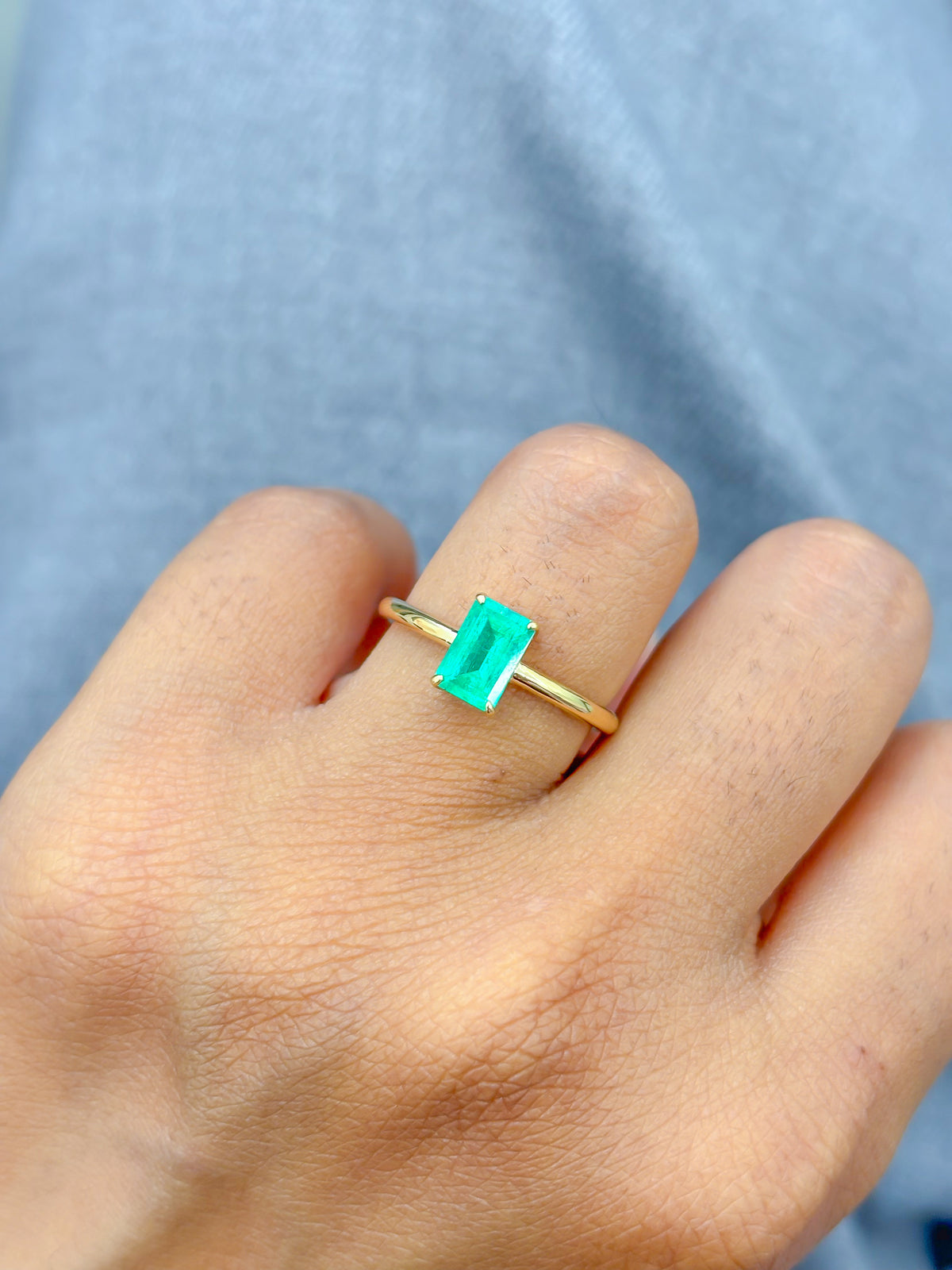 Colombian Emerald Ring